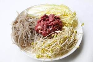 The practice measure of the water beef that boil 1