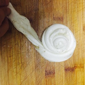 The practice measure of cake of ovine soup bubble 11