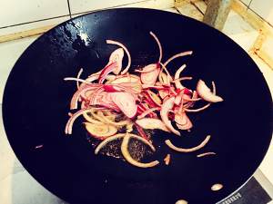 The practice measure of end of sheep of red wine braise 5