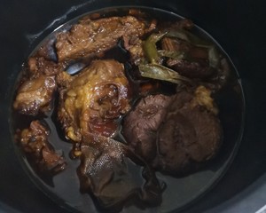 The practice measure of beef of high-pressured boiler sauce 11