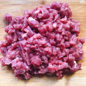Delicious the practice measure of the beef sauce that does not stop to fall 1