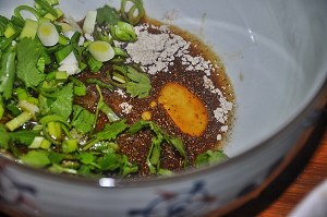 The blood that risk a sheep (soup of ovine blood bean curd) practice measure 7