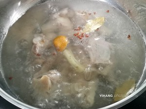 The practice measure of soup of turnip sheep bone 7