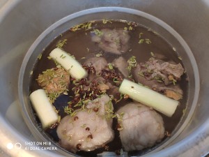 The hotpot that stew (can eat hotpot boiler and Yang Shang) , get the better of in simple and delicious practice measure 2