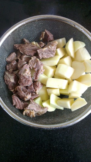 The practice measure of ~ of sirlon of curry of ~ of beef curry of 0 failure potato 4
