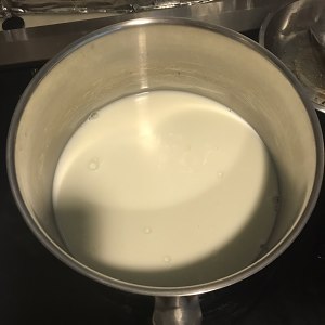 The practice measure of milk hemp potato 2