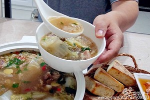 Acerbity hot ox (sheep) the practice measure of soup of fleshy vermicelli made from bean starch 5