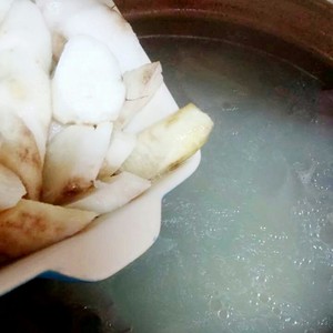 The practice measure of soup of warm stomach of ovine abdomen yam 6