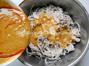 The practice measure with arrogant fertilizer of sesame paste acupuncture needle 4