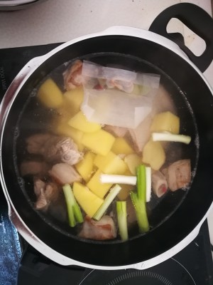 The practice measure of soup of sheep of boiled in clear soup 5