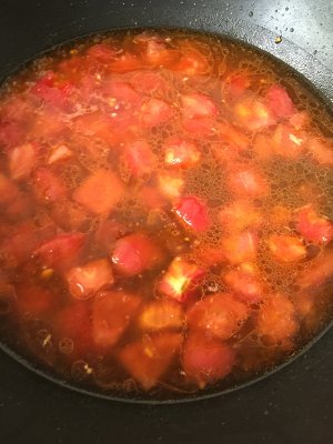 The practice measure of tomato beef bolus 7