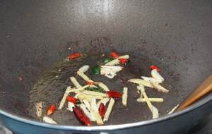 The practice measure that caraway fries beef silk 3