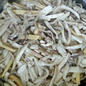 The practice measure of Ningxia sheep chipped cooked entrails of sheep or oxen 3