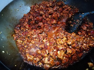 Zheng Laowu " sauce of sweet hot beef " practice measure 17