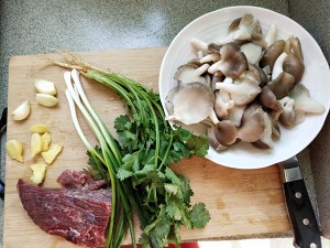 The practice measure of delicious smooth eat beef 1
