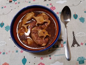 Wintry day is lukewarm fill, the practice measure of bone of yellow stew oxtail 14