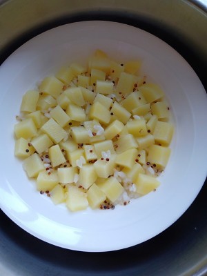 The practice measure of meal of beef potato evaporate 4