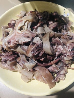 The practice measure of highest grade of soup of sheep of ovine head soup 4
