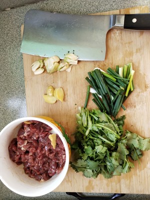 The practice measure of delicious smooth eat beef 3