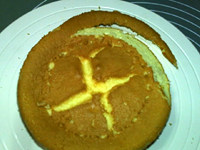 The practice measure of beautiful cake of back up of ovine baa baa 10