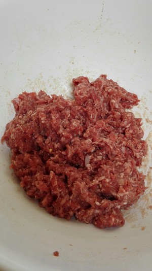 The practice measure of cake of beef of the daily life of a family 2