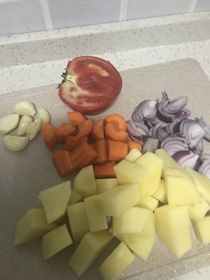 The practice measure of the beef potato that stew 1