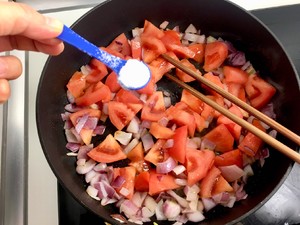 The practice measure of delicacy of sheep of tomato potato fish 6