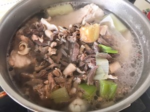 The practice measure of miscellaneous soup of mutton chop sheep 4