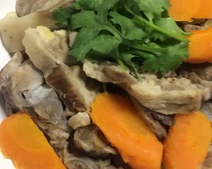 The practice measure of neck of sheep of base of wood of Xinjiang of boiled in clear soup 6