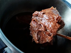 The practice measure of simple and delicious sauce beef 6