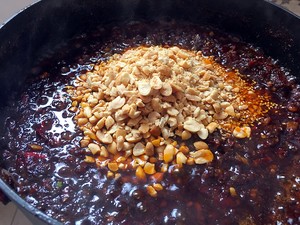 The practice measure of sauce of sweet hot beef 7