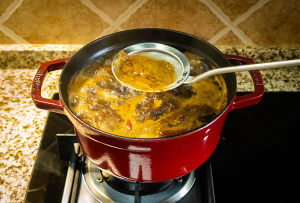 How to stew one boiler flesh to pledge soft the practice measure of tender beef 7