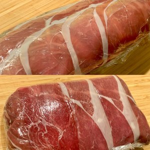 Hui Ling pauses the practice measure of beefsteak 11