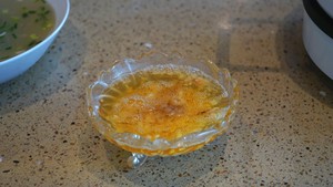Lamb of boiled in clear soup is discharged (very simple and crude prairie handgrip flesh stews a law, self-regulated doing is wet dip in makings, ovine soup milky white, quantity of heat is low) practice measure 11