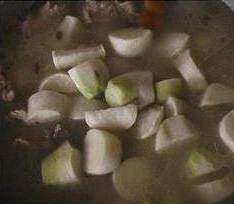 The practice measure of bone of the turnip sheep that stew 4