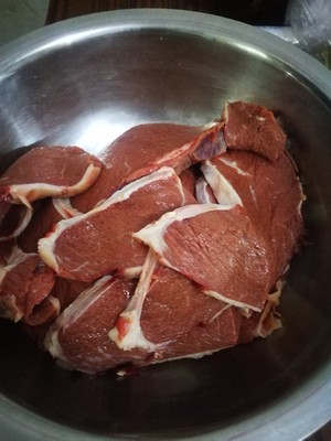 Zheng Laowu " sauce of sweet hot beef " practice measure 1