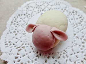 The practice measure that I of handiwork of pink of polished glutinous rice am Yang Yang 6