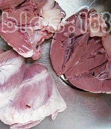 The practice measure of heart of hot sheep of hemp of cold and dressed with sause 2