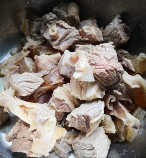 The beef of Yuan great edition that stew is hot the practice measure of the beef that stew 1