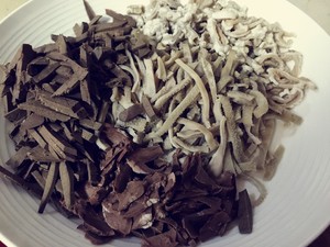 The practice measure of ovine chipped cooked entrails of sheep or oxen 4