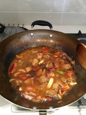 Potato of beef of braise in soy sauce (exclusive secret is made) practice measure 5