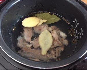 Soup of bone of sheep of boiled in clear soup (edition of electric meal Bao) practice measure 6