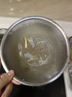 The practice measure of soup of turnip beefsteak bone 10
