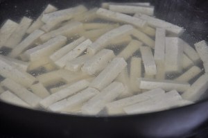 The blood that risk a sheep (soup of ovine blood bean curd) practice measure 5