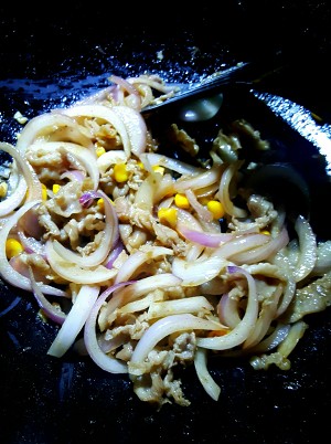 Onion fries rinse sheep (fat cattle) the practice measure of cutlet 4