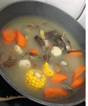 The practice measure of sheep of extensive pattern clear soup 2