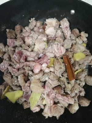 The practice measure of beef of boiled in clear soup 2