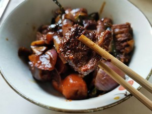 Bao of sirlon of braise in soy sauce of quick worker edition, make the practice move that decides 40 minutes entirely 12