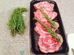 The practice measure of rosemary sheep neck 1
