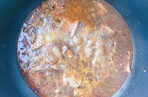 The practice measure of the water beef that boil 4